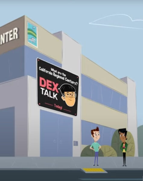 Screenshot from the animated series from Lanterman and Friends on California Regional Centers